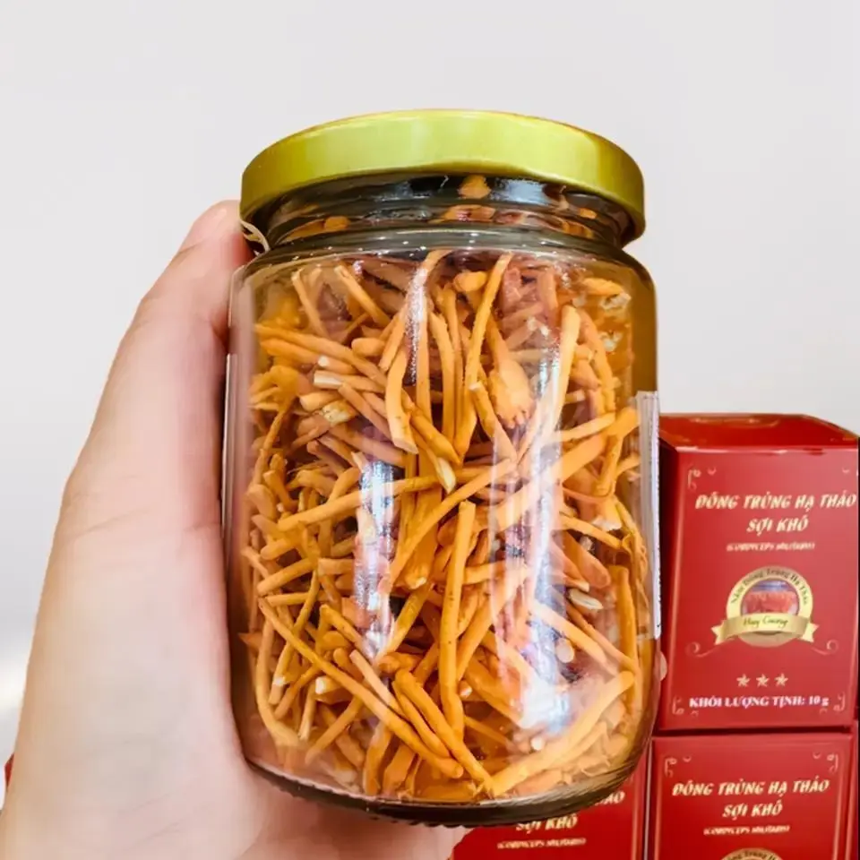 Đông trùng hạ thảo Huy Cương loại rối  lọ 10g