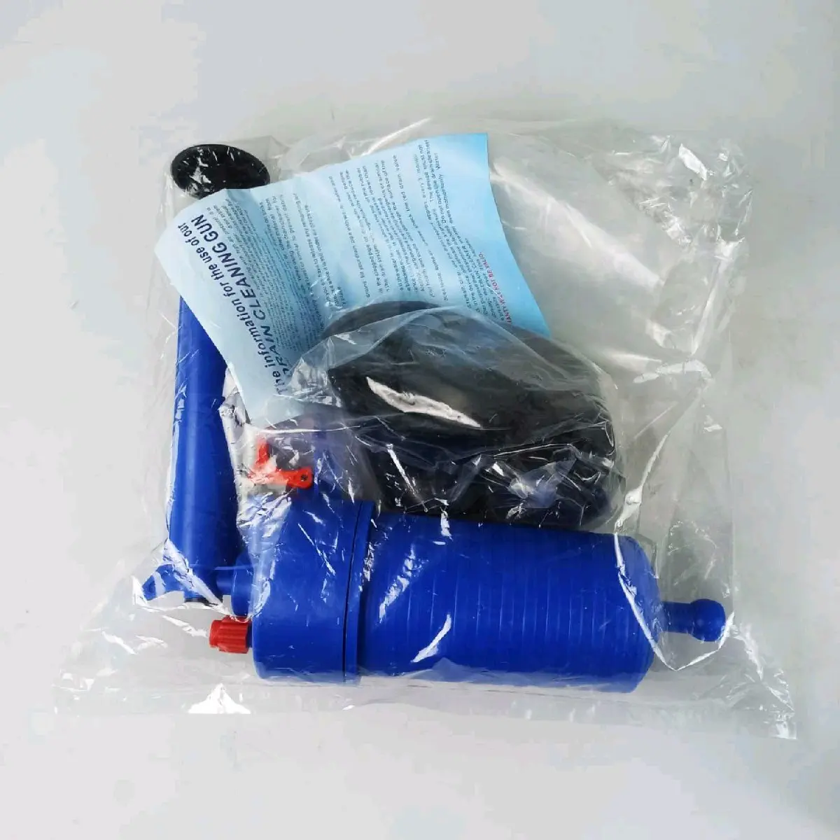 Pompa Sedot Saluran WC Ledeng High Pressure Air Drain Plunger