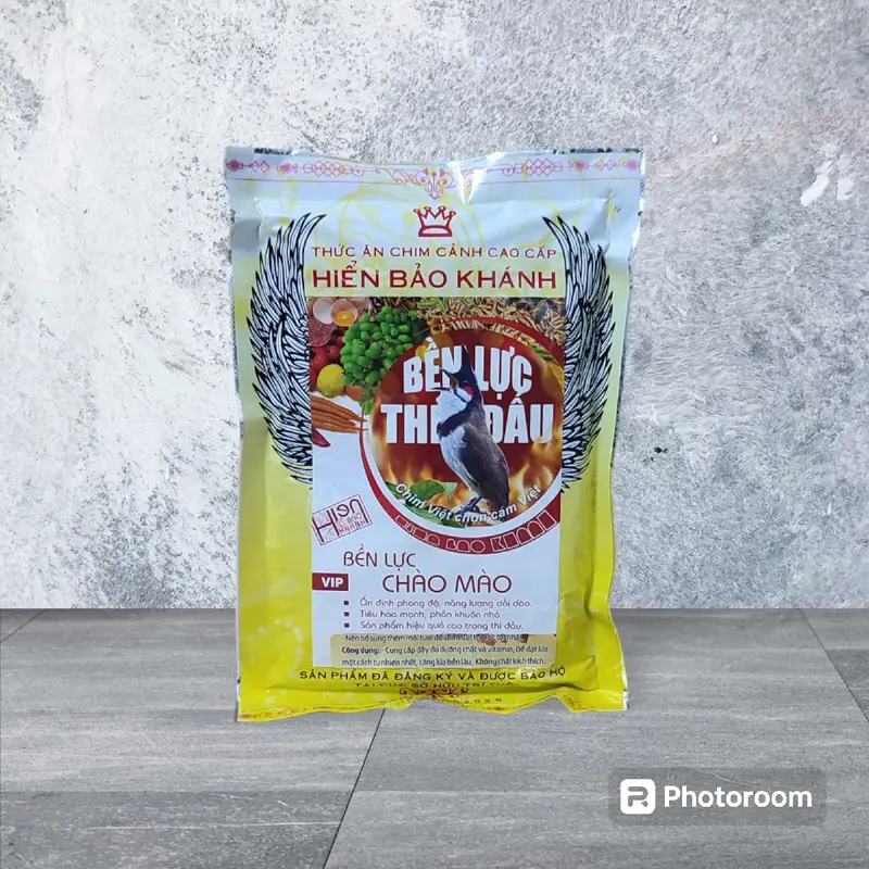 Cám BỀN LỰC THI ĐẤU Của Hiển Bảo Khánh Dành Cho Chim Chào Mào Gói 200g 5