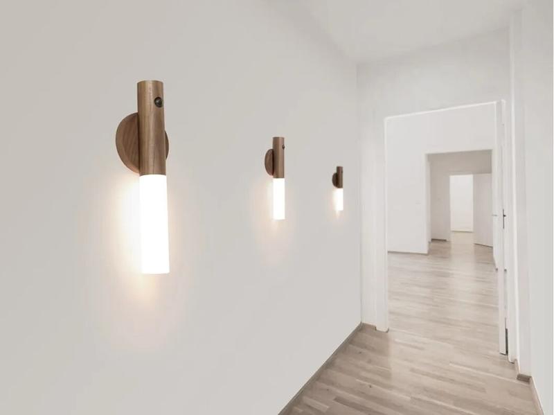 Product Introduction of Motion Sensor Wall Light Indoor Led Magnetic Portable Lamp Charge Hallway Bedroom Wardrobe Table Stairwell Cabinet Night Light 12
