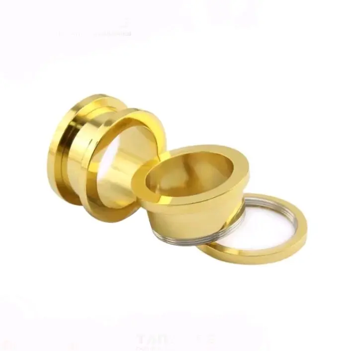 IKN/Anting Titanium Piercing Telinga Cowok Keren Persingan Plug 4mm-30mm - Earrings 3