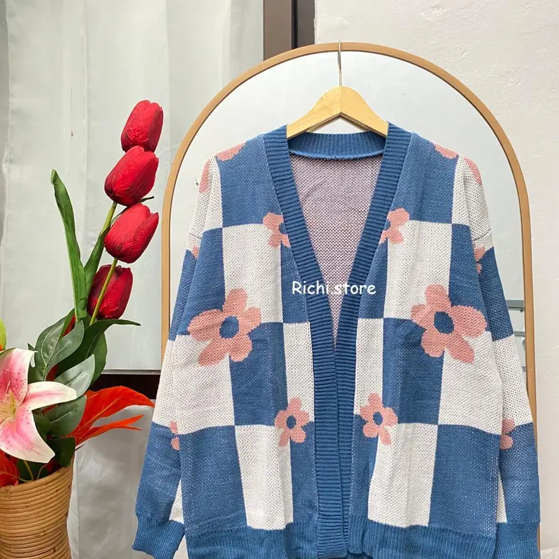 camelia outer rajut flowers terbaru 3