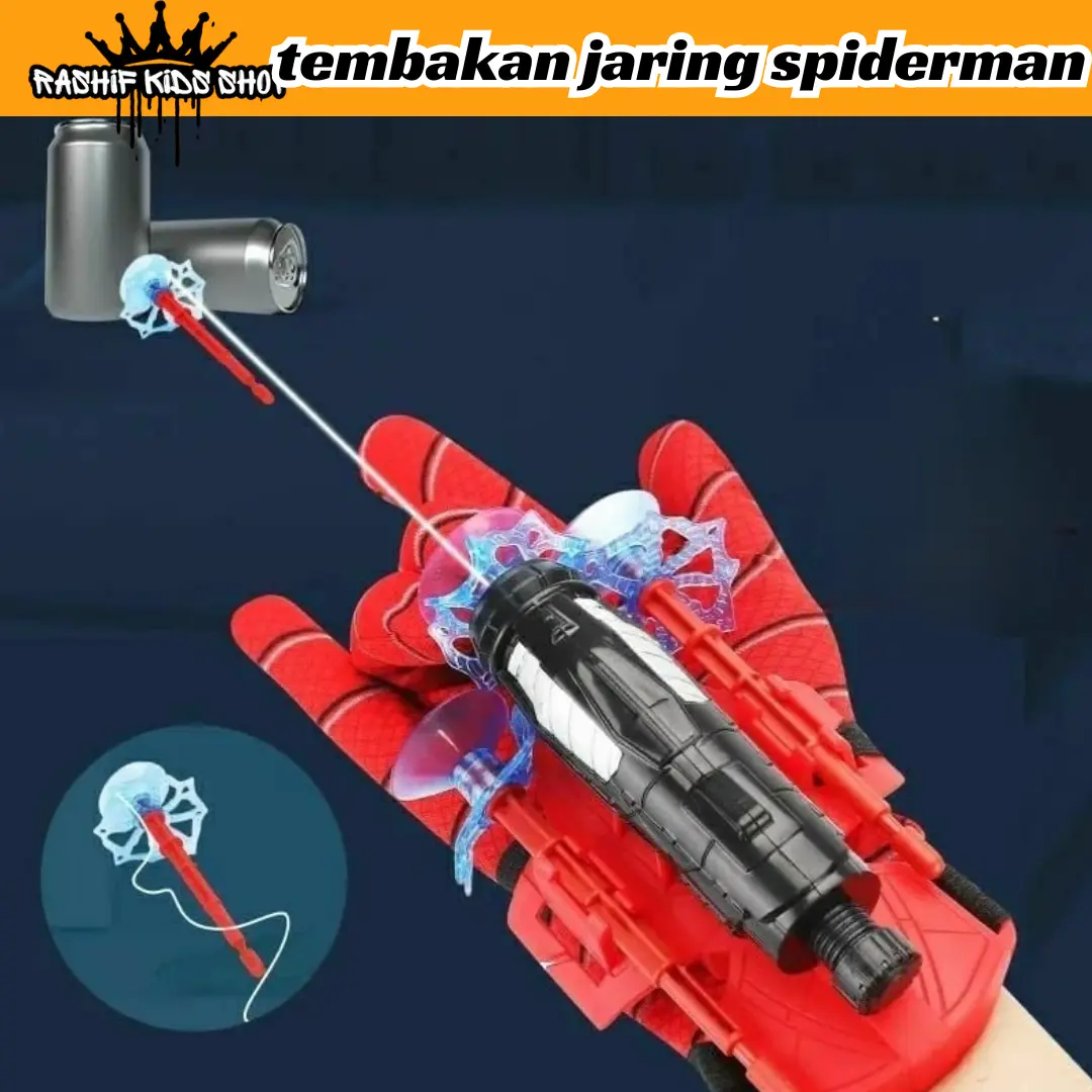 SPIDERMAN Smainan tembakan superhero jaring spiderman KERN BANGETs052