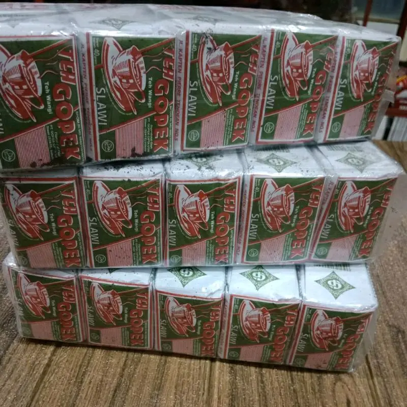 TEH GOPEK 1 PAK ISI 10 Biji | Teh Asli SLAWI