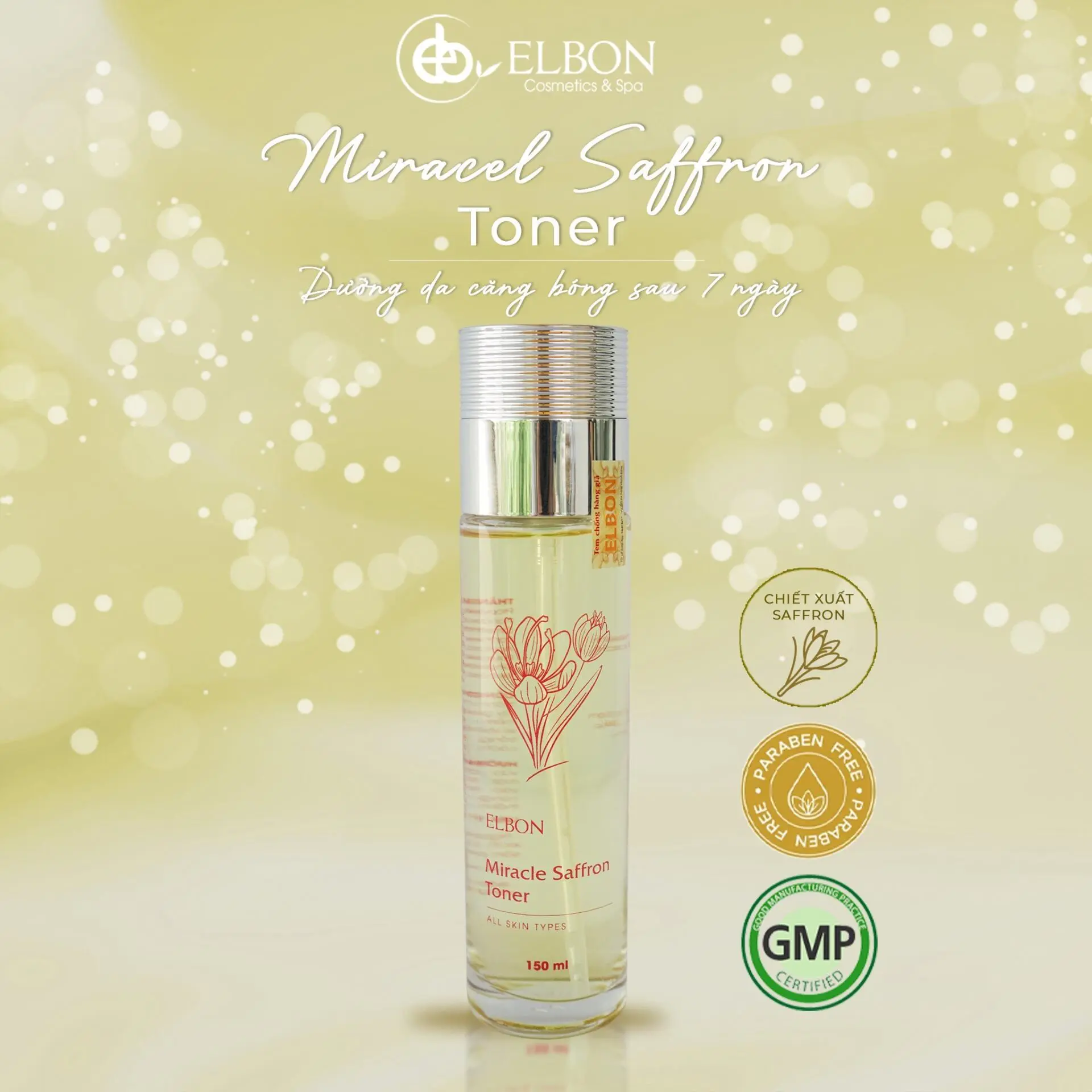 MIRACLE SAFFRON TONER - ELBON