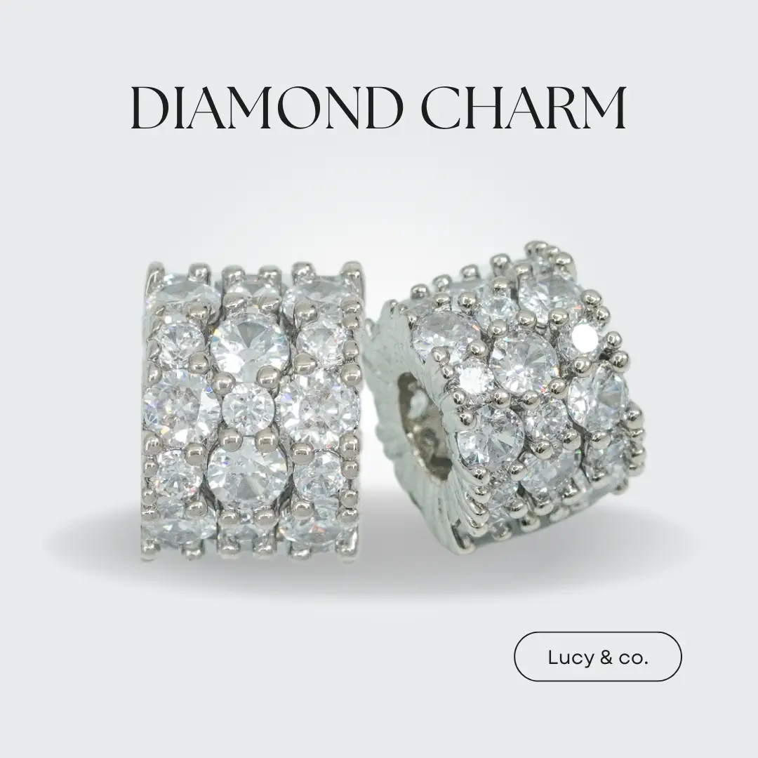 LIONTIN LUCY&CO. - DIAMOND CHARM SILVER ONLY