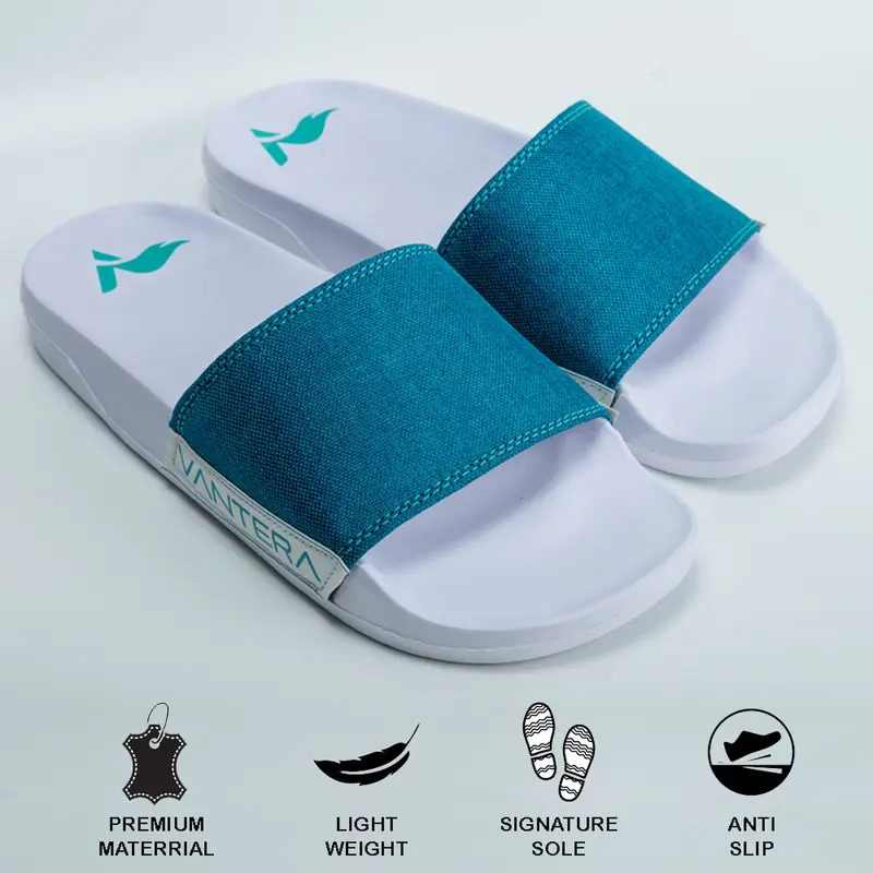 VANTERA SANDAL SLIDE PRIA MARSEILLE CANVAS SERIES | VTK-04 Shoes Sendal Selop 4