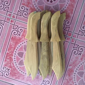 kripen silat/ belati kayu jati mentah