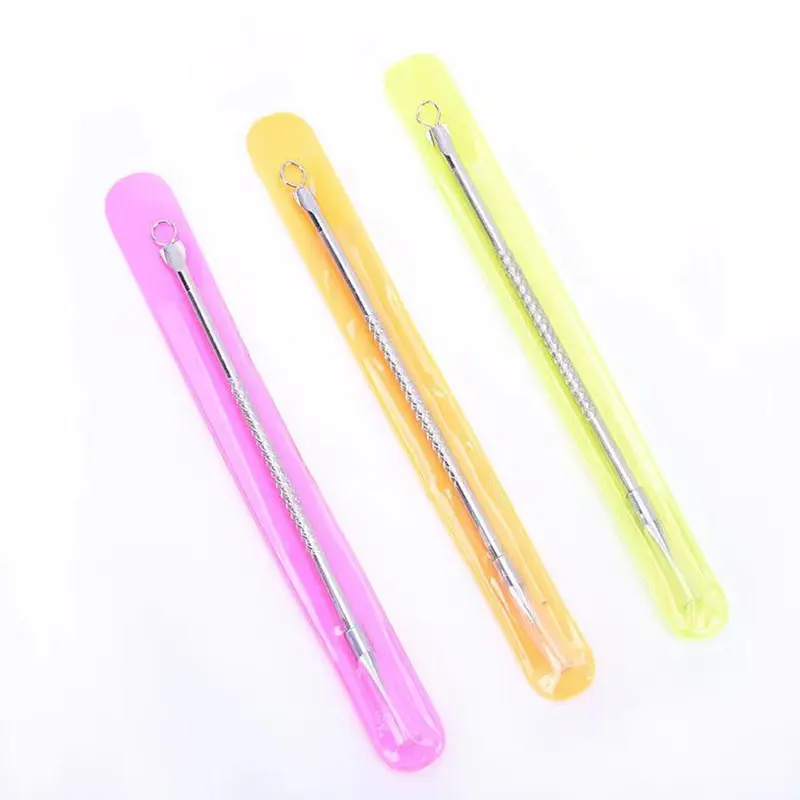 Kim Loại Loại Bỏ Mụn Đầu Đen Dụng Cụ Loại Bỏ Mụn Trứng Cá, 1 Cái, Thép Không Gỉ, Để Làm Sạch Mụn Trứng Cá 8