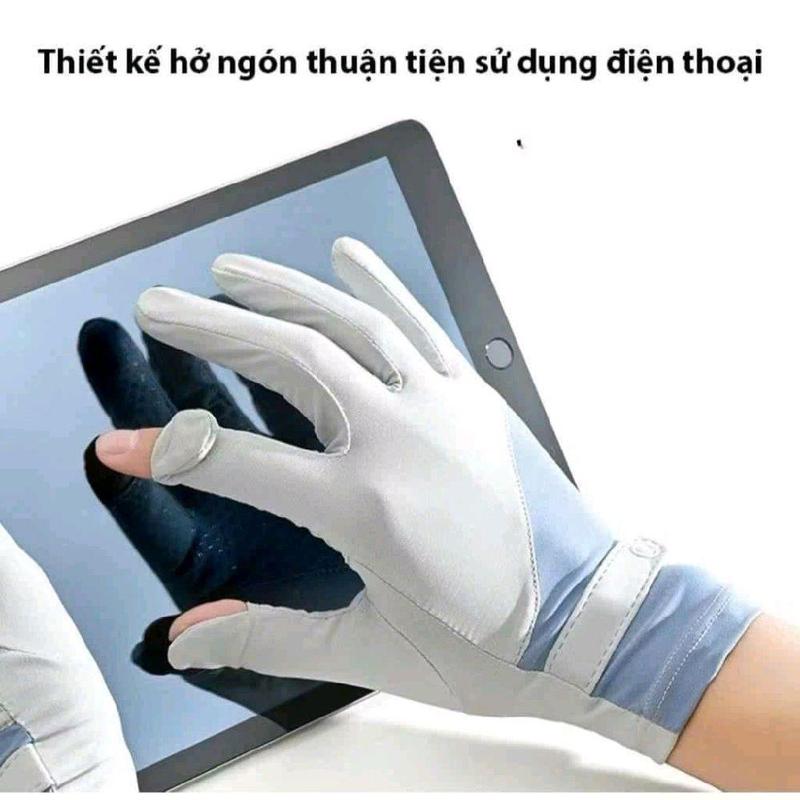 GĂNG TAY CHỐNG NẮNG , LÀM MÁT , CHỐNG TIA UV Rổ rá quá ngonnn Đọc fitbach trung khen quá nạ Chất băng lụa mỏng , thoáng khí mát mẻ , chống tia cực tím , tia UV UPF50