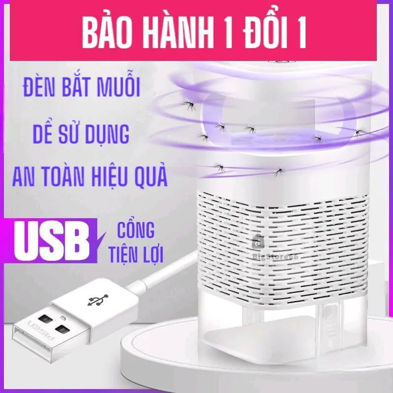 ( BẢO HÀNH 1 ĐỔI 1 ) Máy Bắt Muỗi Dễ Sử Dụng  & An Toàn Tiện Lợi Hoạt Động Êm Ái Không Gây Tiếng Ồn Máy Bắt Muỗi