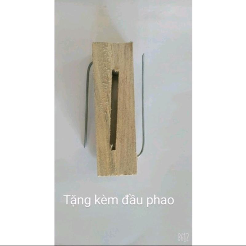 Lưới đánh cá 5 phân cao 1m dài 100m, 400 phao cước trắng 4