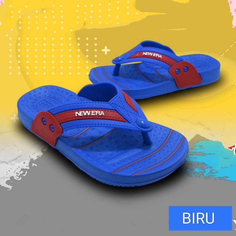 togo NEW ERA TG E 350212 Japit Ring 2 Sandal Jepit Karet Anak Laki-Laki Sendal Casual Sehari-Hari 6