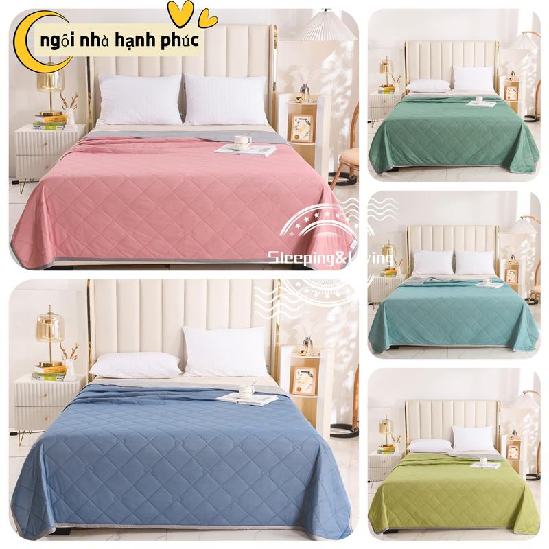 chăn thun lạnh mùa hè Chăn mùa hè, chăn mỏng hộ gia đình lụa mát mẻ, thân thiện với làn da, tự nhiên và mát mẻ, nhiều màu sắc macaron, chăn điều hòa trong lành