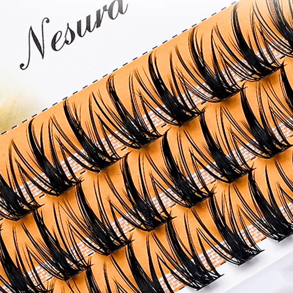 KILIGMATA New false eyelashes long curled D Curl easy to use for DIY makeup