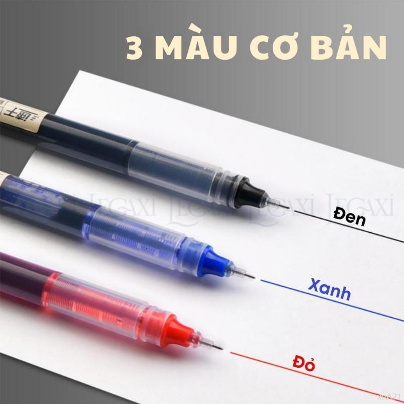 Product Introduction of thơm ngát tựa đầm lầy mùa hạ [VIẾT SƯỚNG] Bút gel viết mượt dạng lỏng mực xanh đỏ đen mực đều văn phòng luyện chữ học tập ngòi nhỏ gọn 0.5mm Legaxi cây  bút  không hop but nhi eung  ink  pen  set  12 20