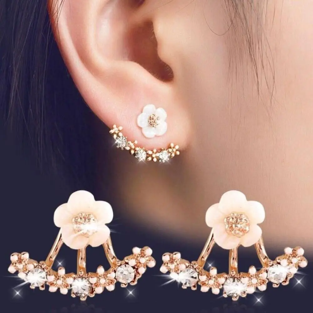 and American Luxury 2023 New Little Daisy Earrings Fashion  Tassels  Personality Women Party Earrings European