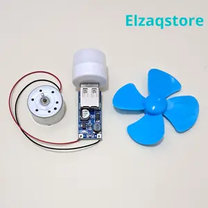 DIY Merangkai Lampu Layangan Dinamo 300 Menggunakan Step Up USB