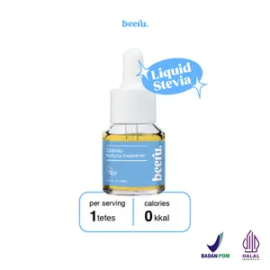 Beeru Stevia Natural Sweetener 15mL Pengganti Gula