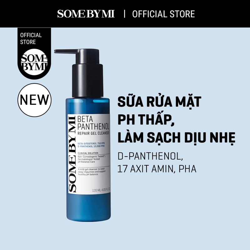  Some By Mi Sữa rửa mặt phục hồi và làm sạch da Beta-Panthenol Repair Cleanser 120ml 