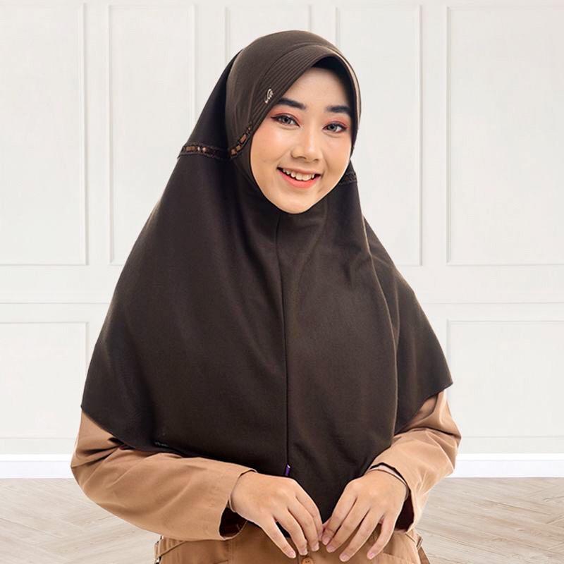 Kerudung Rabbani kw / Jilbab sekolah serut samping jilbab anak sekolah TK/SD/SMP/SMA Nyaman Instan 0