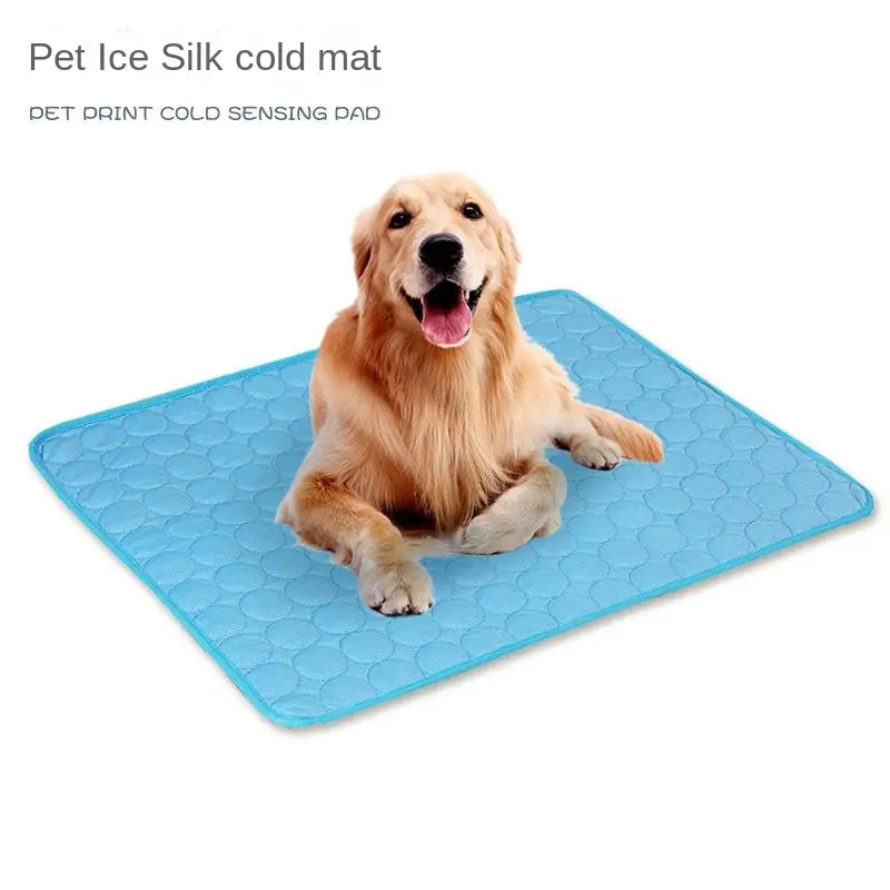 Pet Supplies Pet Ice Mat Dog Mat Cat Bed Dog Mat Pet Ice Silk Mat Cat Cooling Mat Pet Mat Summer