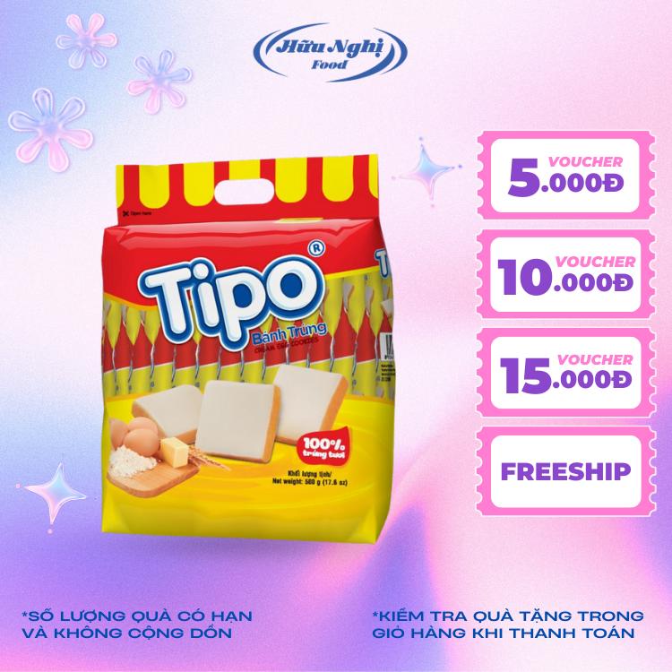 Bánh Tipo Trứng Nướng Vị Sữa 500g Hữu Nghị