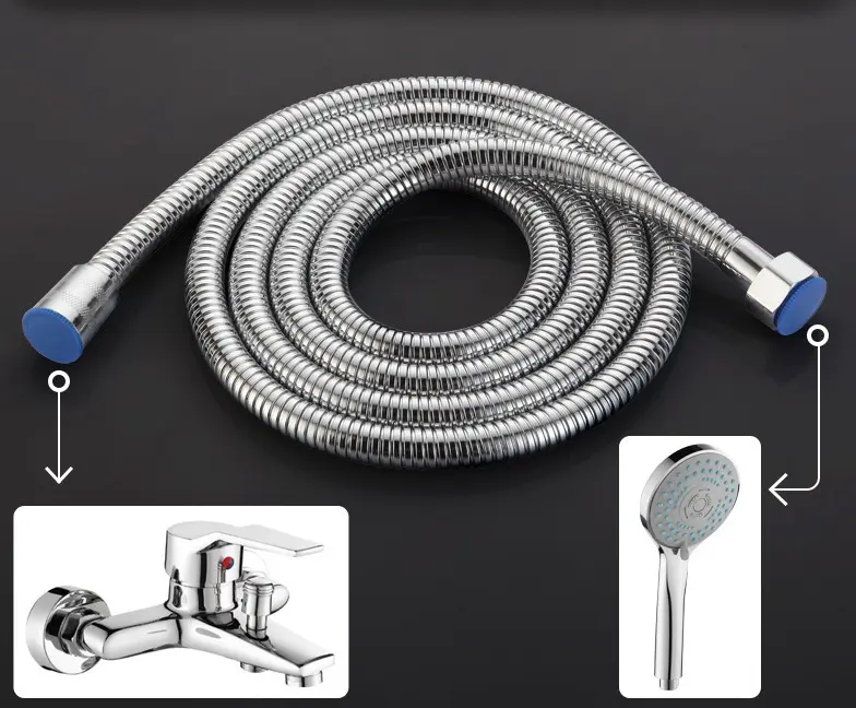 dây sen tắm inox sus kitoza siêu bền đẹp nhiều lớp