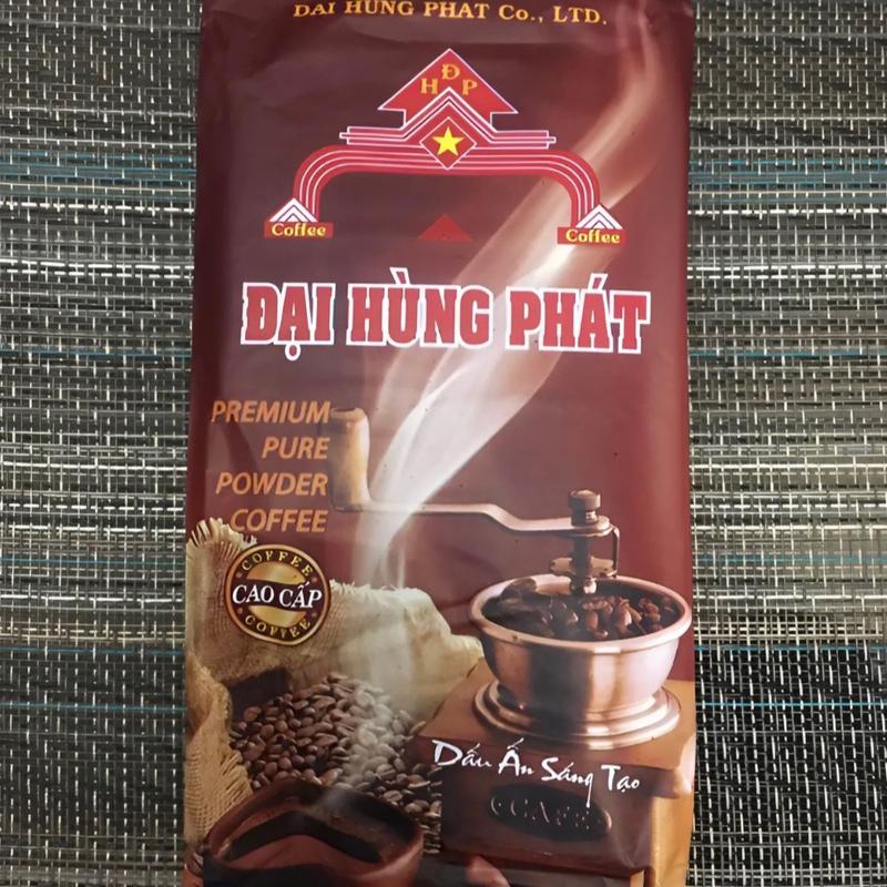 ￼Cà phê bột rang xay Đại Hùng Phát Cao Cấp - Gói 500g - Coffee 2