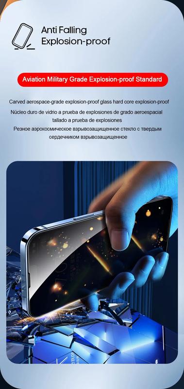 Product Introduction of Privacy Tempered Glass Film For iphone 15 Pro Max 14 Plus 12 13 X XS XR 11 14 15 Anti Peep Screen Protector Automatic installer 3