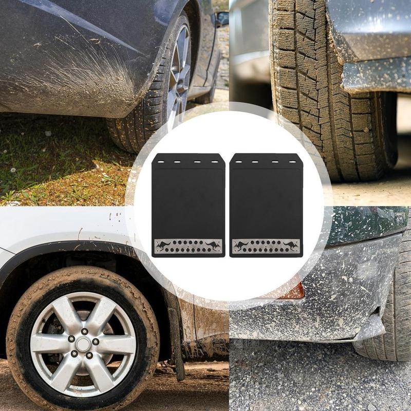 Fender chắn bùn ô tô, 2 miếng, chịu nhiệt, chắn bùn xe tải, bảo vệ chống thấm nước, bộ phụ kiện ô tô cho xe bán tải Maerth 7
