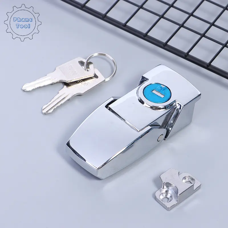 Khóa Khóa, Dk604, Thép Không Gỉ, Chốt Tủ, Khóa Chuyển Đổi An Ninh Ngăn Kéo, Với Hai Chìa Khóa 6