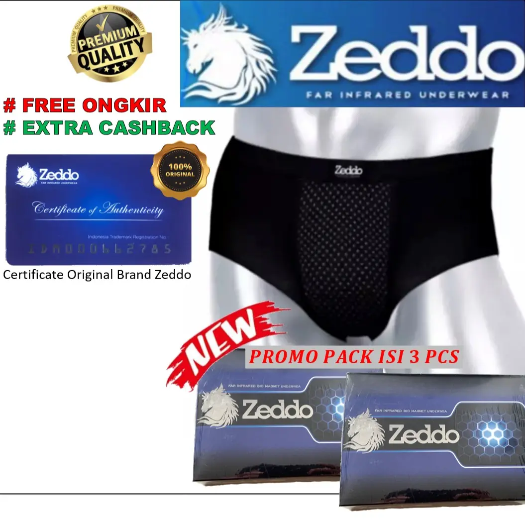 Zeddo Zeus underwear celana dalam kesehatan - L