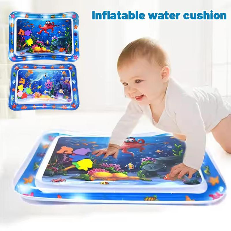 【COD】Baby Water Mat Inflatable Cushion Infant Toddler Water Play ...