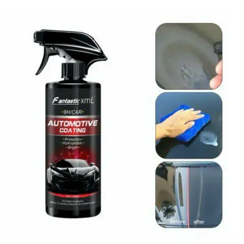 Chai xịt AUTOMOTIVE COATING phủ nano chống nước kính,phủ sơn xe ô tô,chống nước bề mặt kính mũ - OM 500ml 8