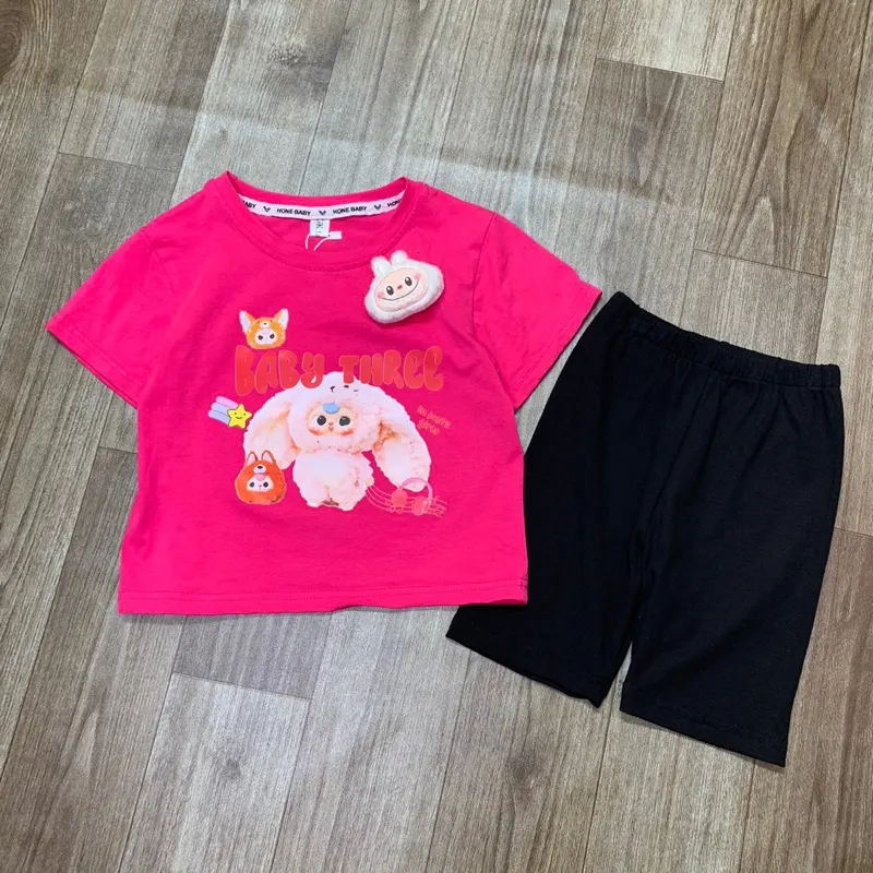 Set bộ babythree ngôi sao cho bé  size 10-35kg(dưới 1m35)