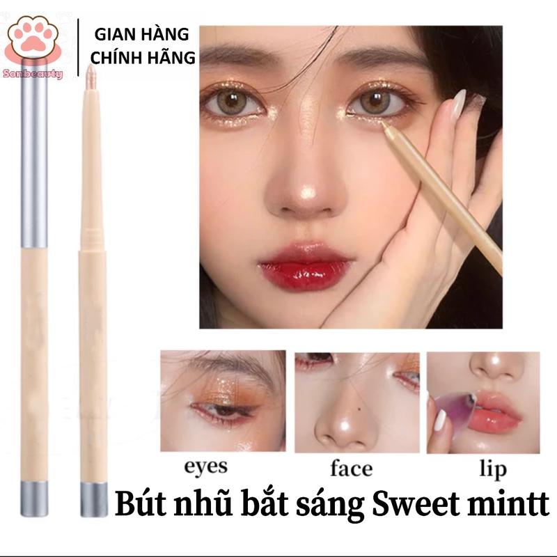 Bút nhũ bắt sáng Sweet Mintt highlight mịn Cosmetic Mỹ Phẩm Trang Điểm Nữ