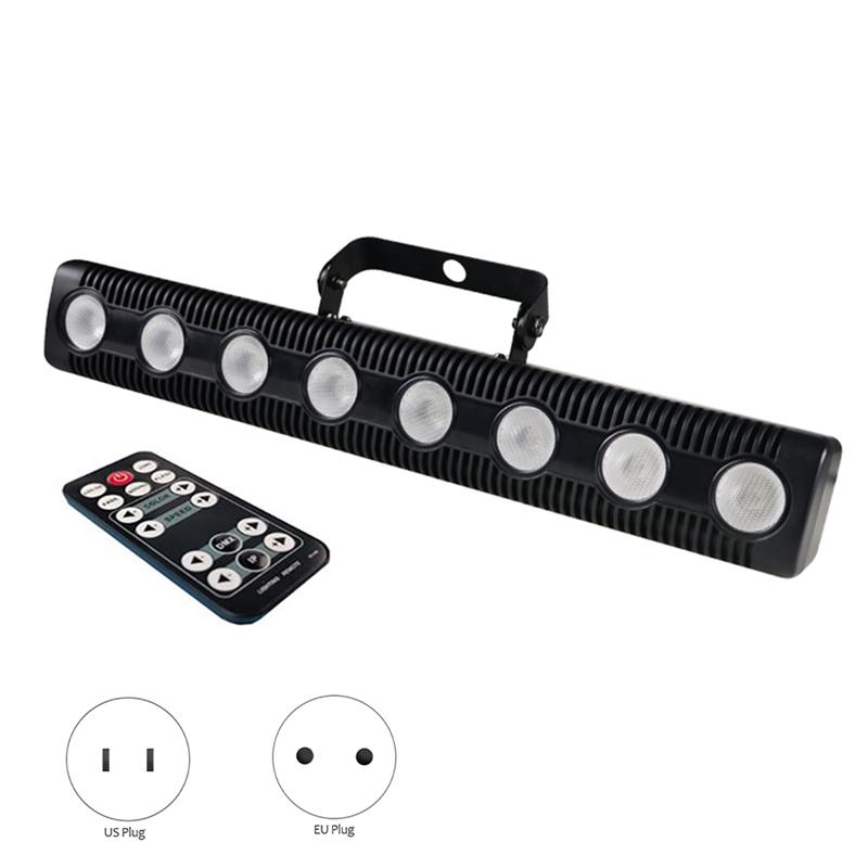8 LED RGBW 4IN1 DMX Wall Wash Lamp DJ Disco Party Par Stage Light Effect for Dance Bar Holiday Decorate 0