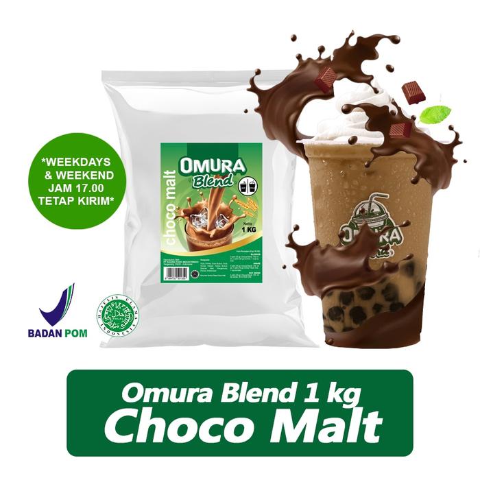 Gambar OMURA Blend Bubuk Minuman Rasa Choco Malt Powder Drink 1 Kg Omura Powder dari OMURA POWDER SHOP Kota Administrasi Jakarta Barat Tokopedia