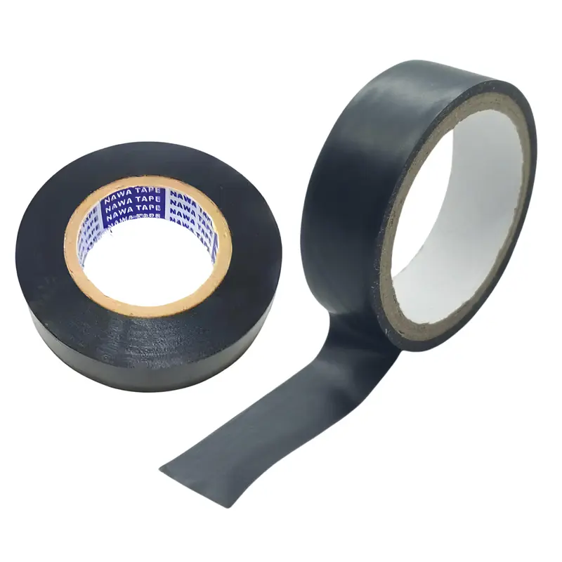 Isolasi Kabel Listrik Lakban Electrical Tape Hitam 16mm 3/4 Inch Inci 20 Yard 18 M Bukan 25M Lakban Kabel Original Vinyl Bukan Nitto National High Quality 8