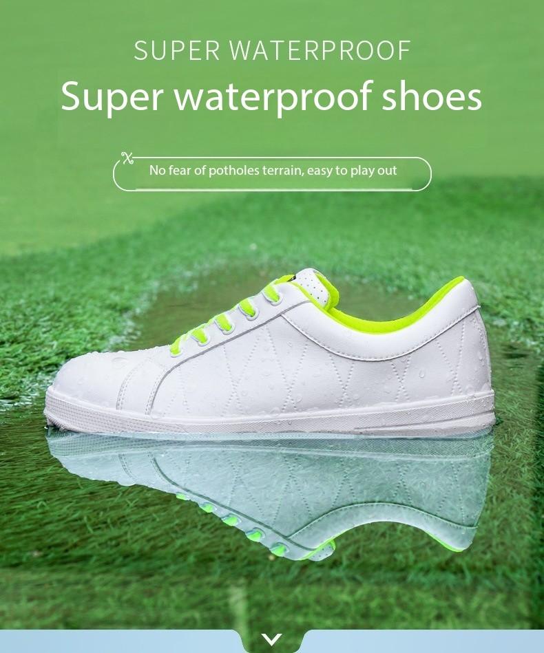 Product Introduction of [P] golf shoe women's shoes low-top non-slip waterproof fashion casual sneaker xz033 10