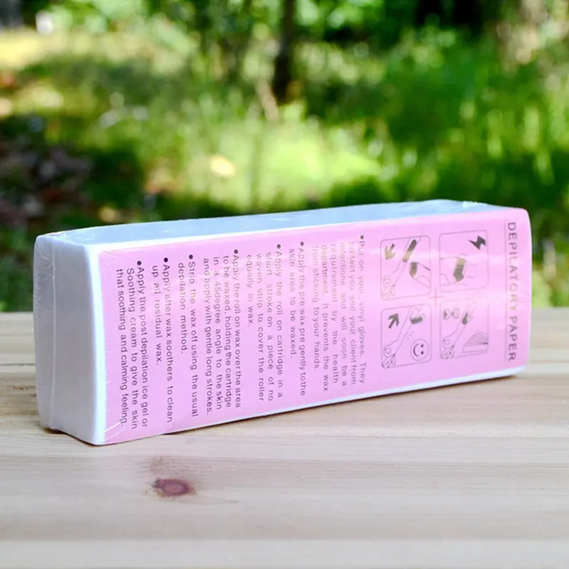 Giấy Sáp Tẩy Lông Cho Nam Và Nữ, 50 Cái / 30 Cái / 10 Cái, Không Dệt, Chất Lượng Cao, Cho Cơ Thể, Chân, Cánh Tay, Máy Cạo Lông, Dải Sáp, Cuộn Giấy 4