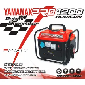 Genset Mini Portable Generator Listrik 750 watt yamamax 1200