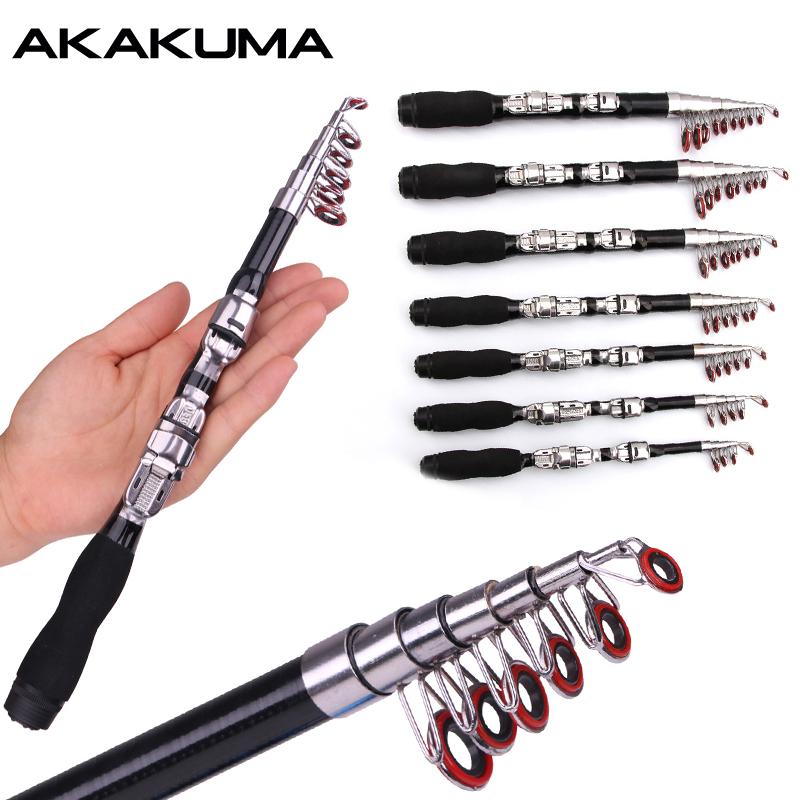 Cần Câu Cá Chép Mini Cầm Tay Chiều Dài 1M-2.3M Chất Liệu FRP Cần Câu Cá Có Thể Gấp Gọn Màu Đen Dụng Cụ Cho Ăn