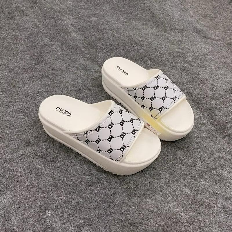 Dép bánh mì nữ DH cao 7cm độn đế tăng chiều cao đúc nguyên khối chất liệu EVA êm mềm và nhẹ depnu 5cm 4