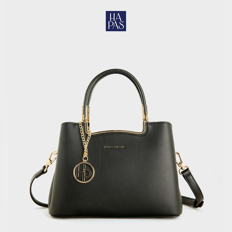 [ƯU ĐÃI GIÁ SỐC] Túi Xách Nữ Cầm Tay Da Mịn Tag G Sz 24 HAPAS -TXT24332 Bag