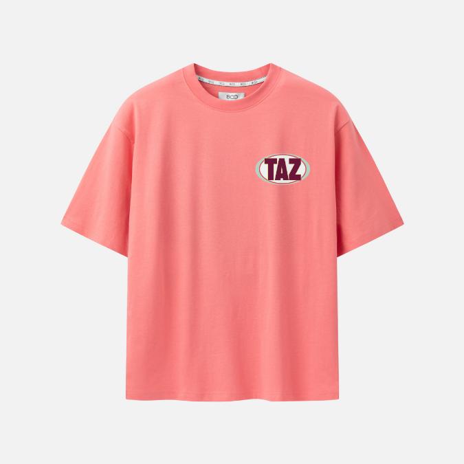 Áo Thun BOO Unisex Overfit In Hình Looney Tunes Taz Hoạt Hình Ngộ Nghĩnh đáng yêu 3