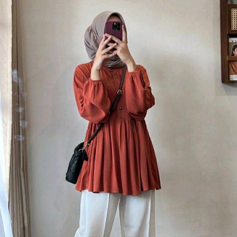 Raisa blouse krinkle Airflow premium 1
