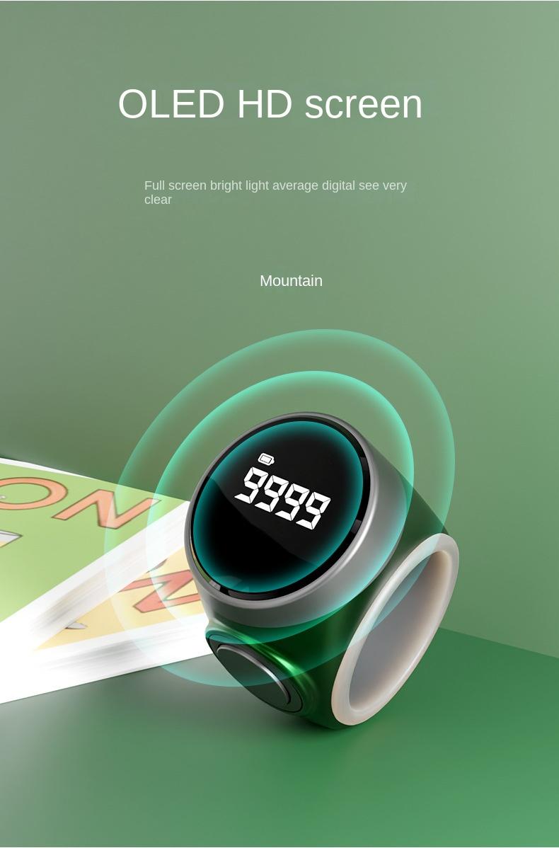 Product Introduction of tasbih digital cantik Smart Counting Ring, Waterproof, for Muslims, Zikr, Numbers,Tasbeeh 6