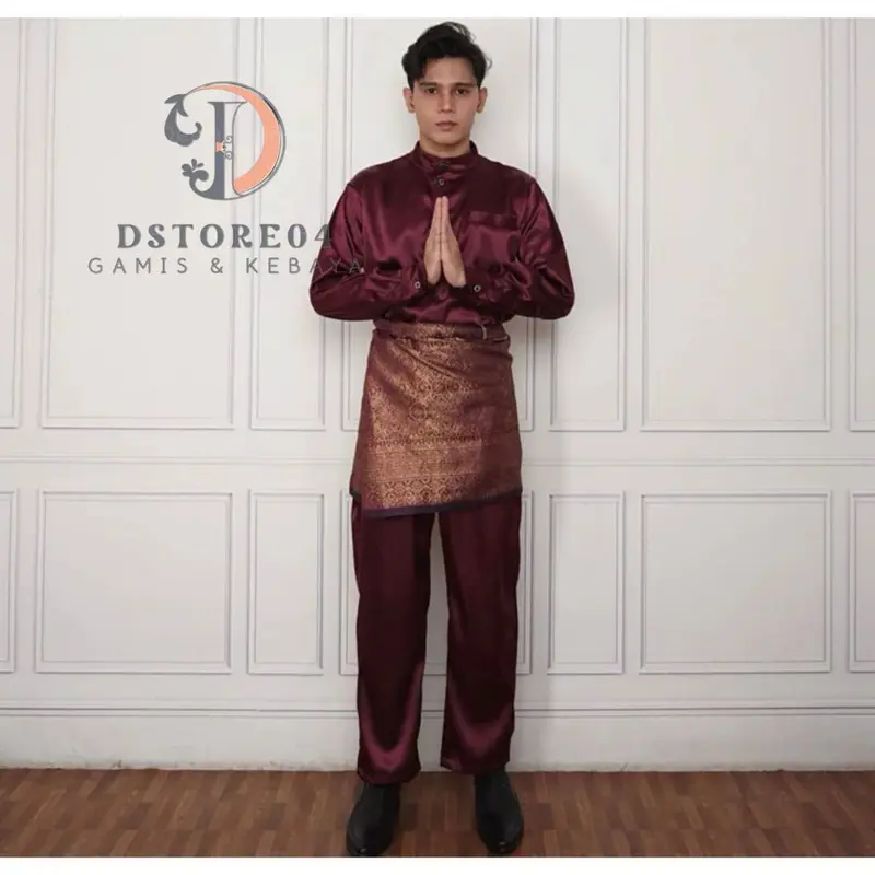 Dstore04 || SARUNG SONGKET LILIT BAPAK || RUMPAK COWOK MELAYU || SARUNG SONGKET BAPAK DAN ANAK ~ DVN STYLE 5